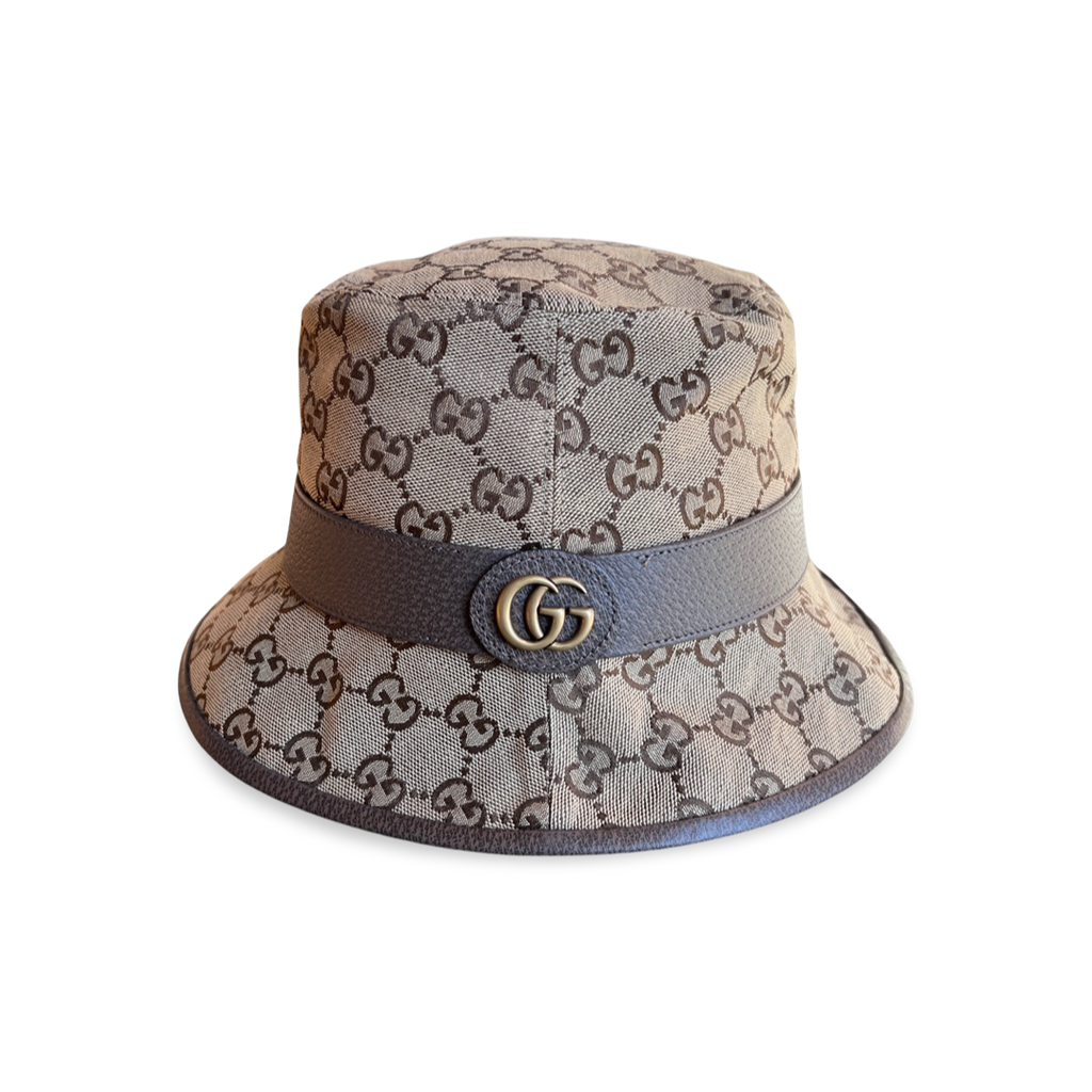 Gucci GG Marmont Bucket Hat Brown