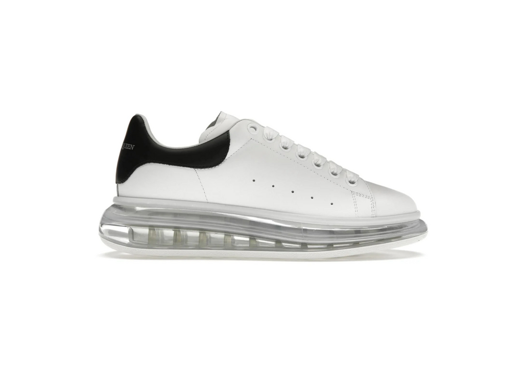 Alexander McQueen Oversized Clear Sole Black