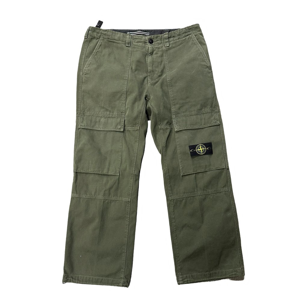 Stone Island Cargo Pants Dark Green