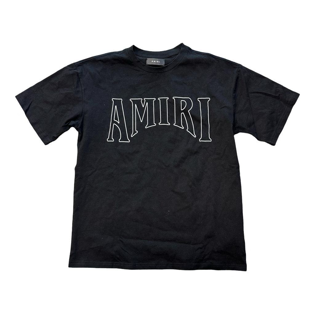 Amiri Arch Logo Stencil T-Shirt Black