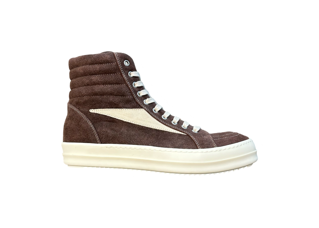 Rick Owens Drkshdw Vintage High Sneaks Terra Brown