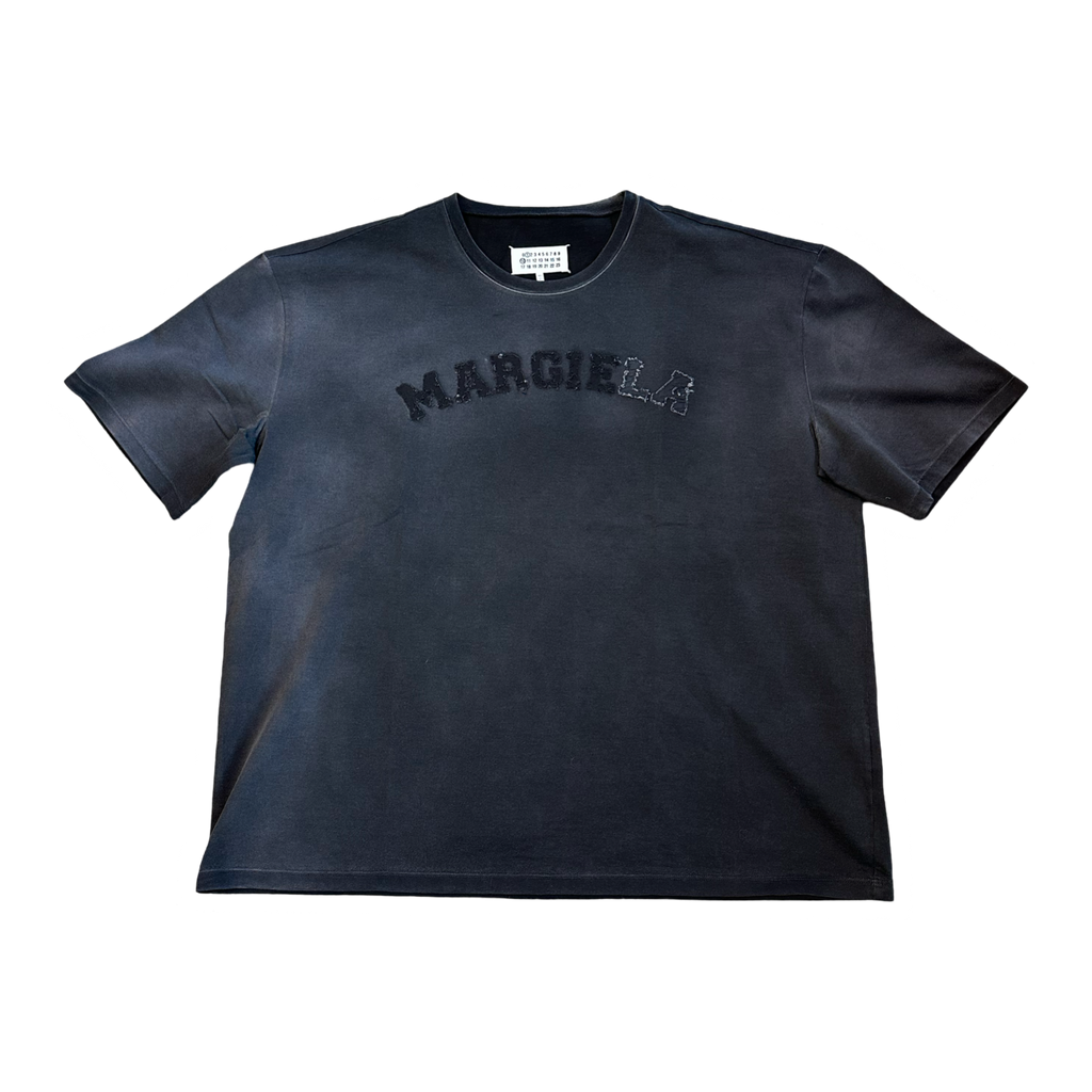 Maison Margiela Distressed Arc Tee Black