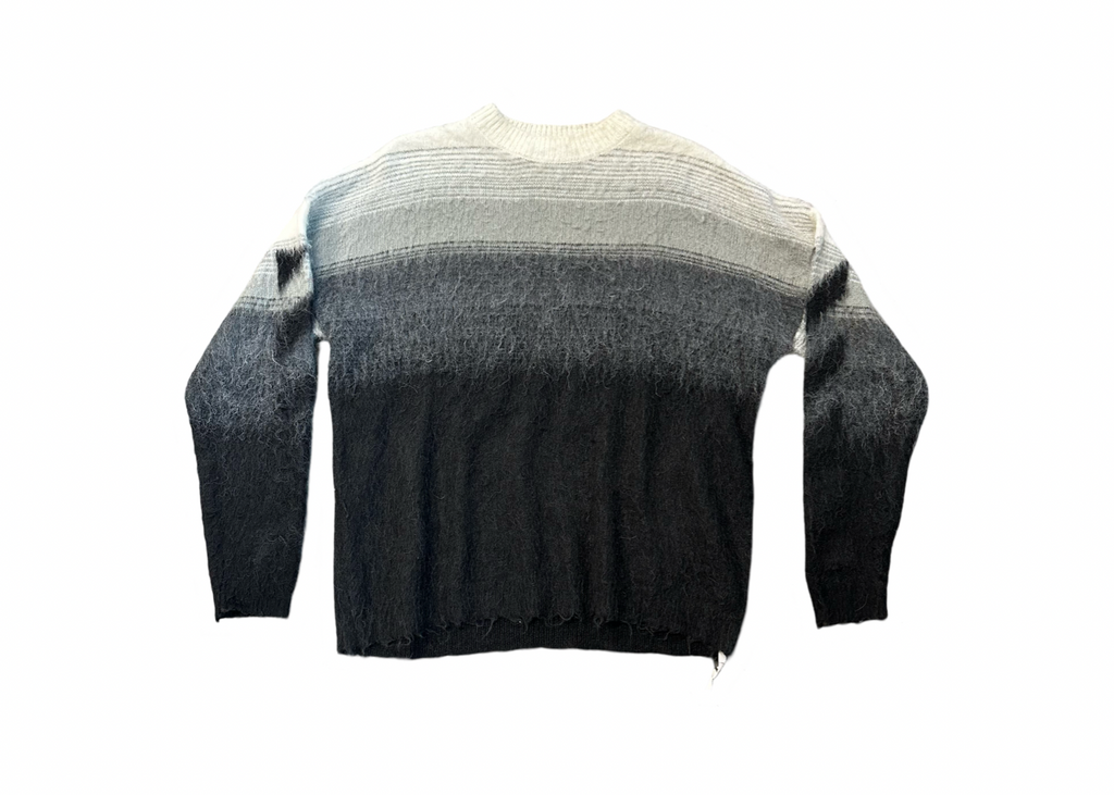 Off-White Mohair Sweater White/Black