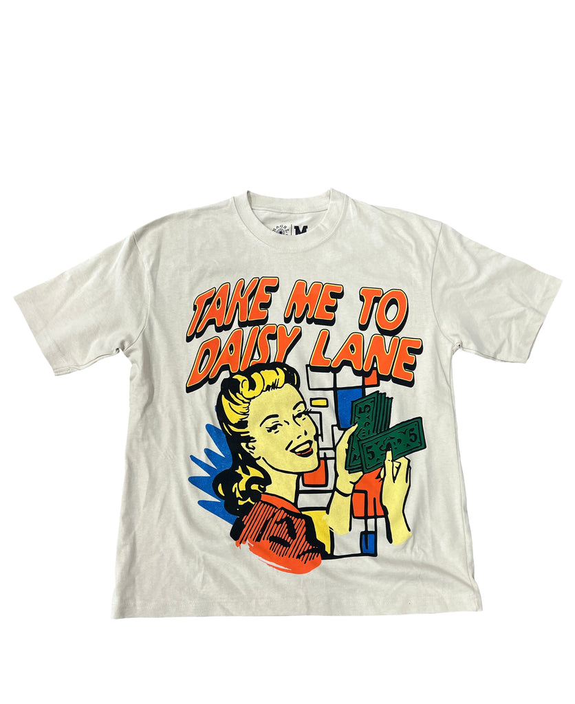 Take Me To Daisy Lane Tan T-Shirt