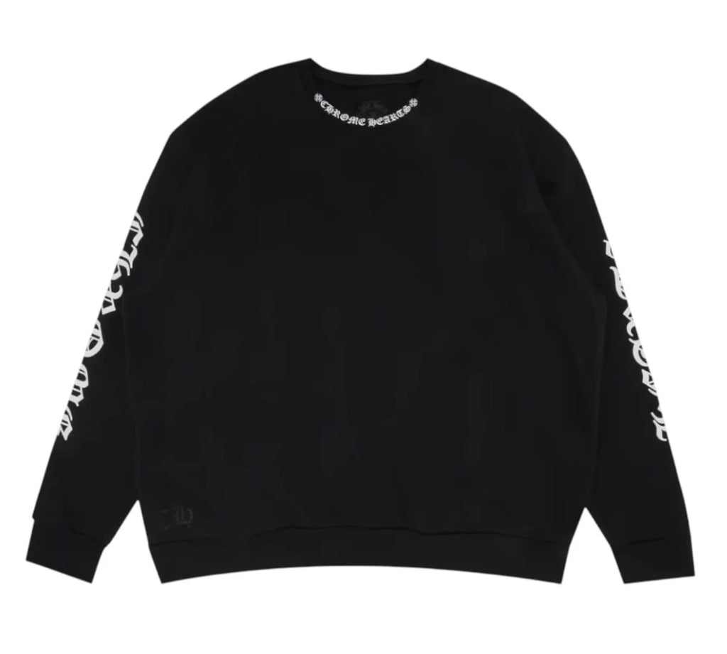 Chrome Hearts Neck Logo Long Sleeve Black