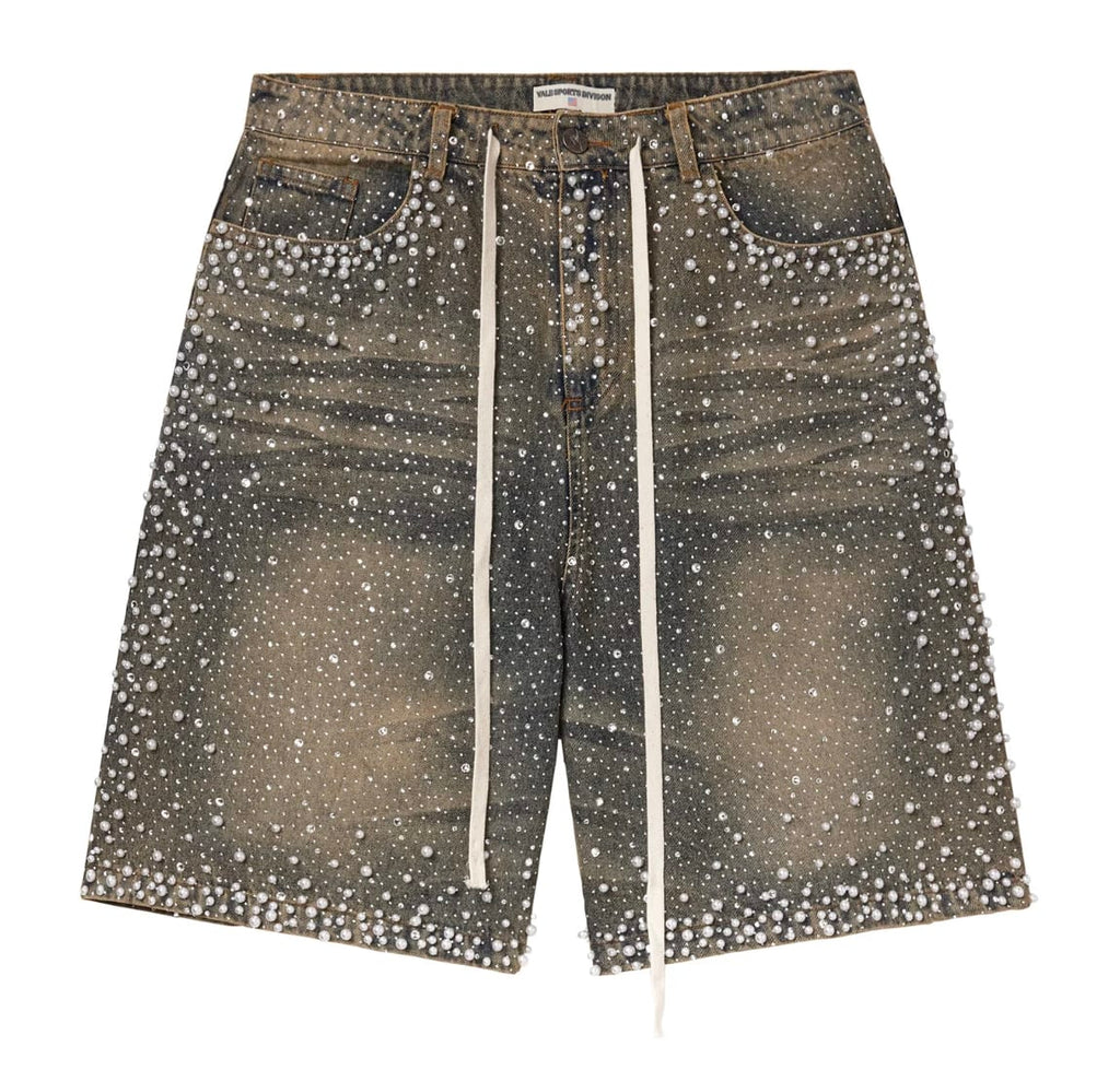 Vale Forever Jorts Rainstorm Faded Navy