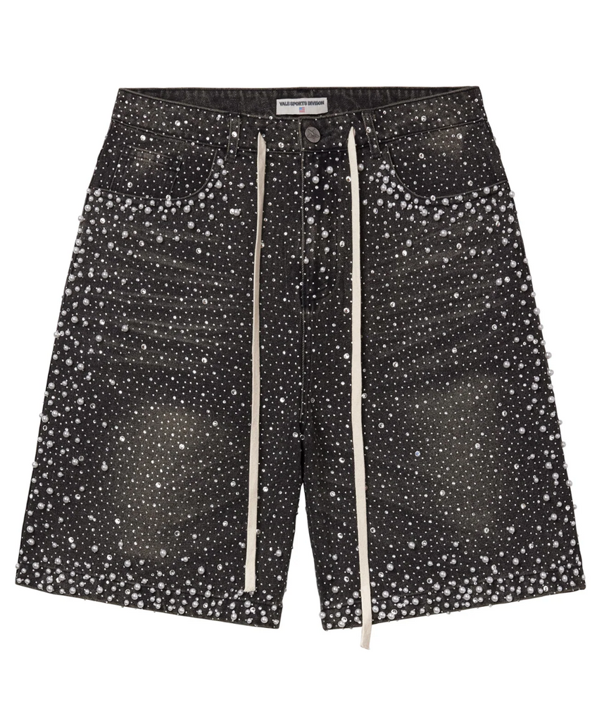 Vale Forever Jorts Rainstorm Black