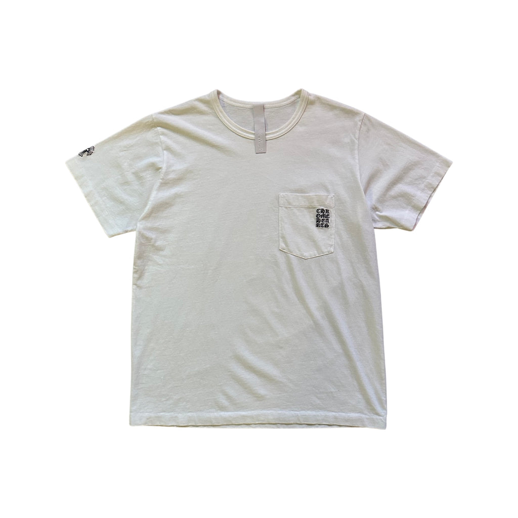 Chrome Hearts Embroidered Pocket Tee White