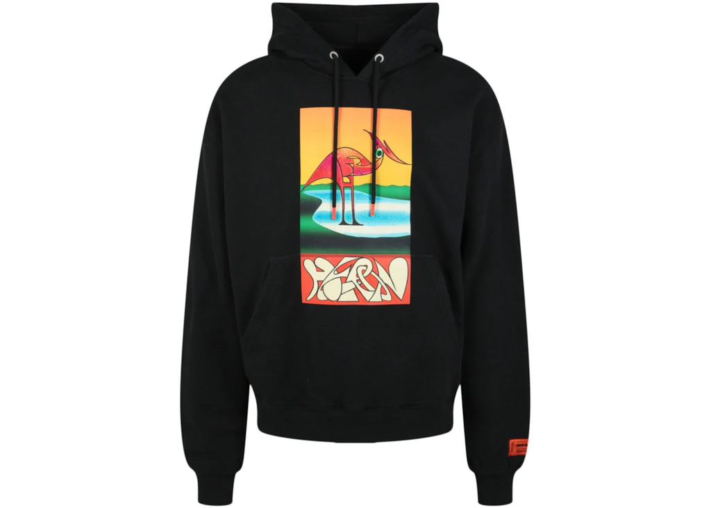 Heron Preston Heron Abstract Hoodie Black