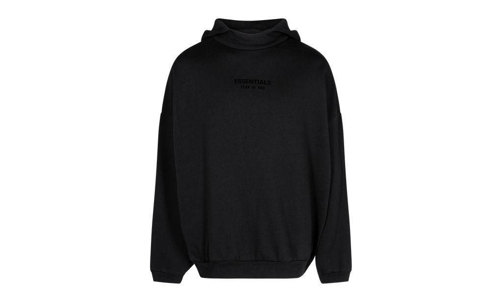 Fear of God Essentials Hoodie Jet Black