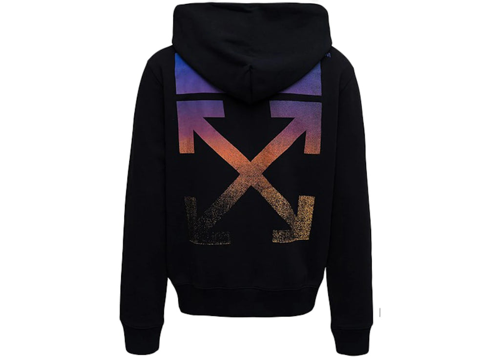 OFF-WHITE Gradient Arrows Hoodie Black