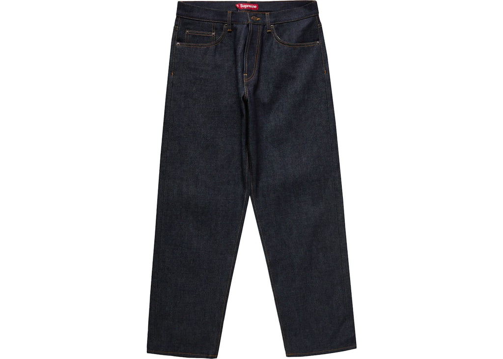 Supreme Rigid Loose Fit Selvedge Jean (FW24) Rigid Indigo