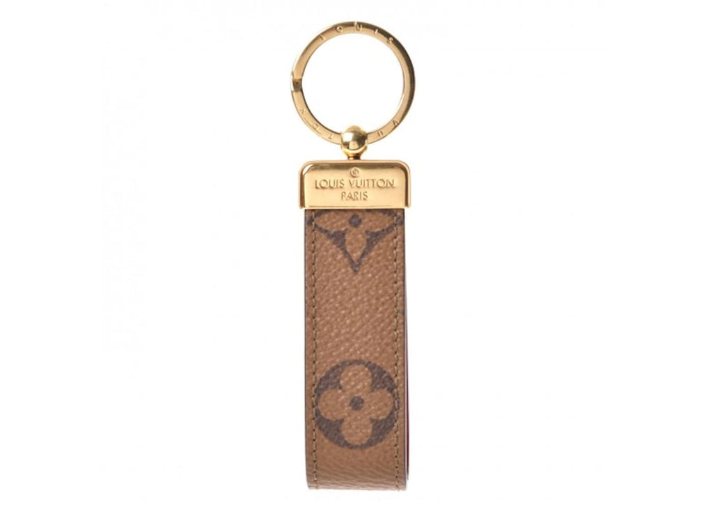 Louis Vuitton Key Holder Dragonne Monogram Reverse Brown