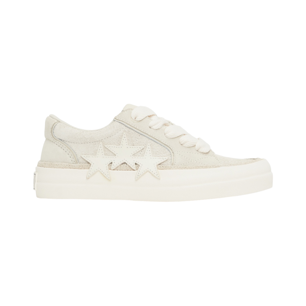 Amiri Taupe Sunset Skate Low Sneakers White