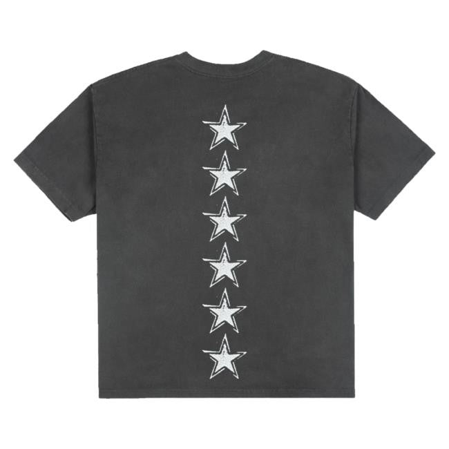 Basketcase Gallery Merch Star Spine T-Shirt Black