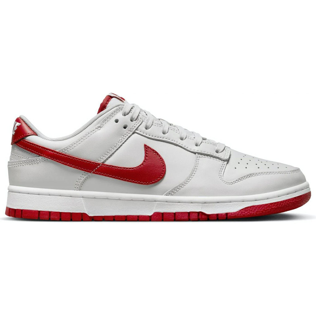 Nike Dunk Low Vast Grey Varsity Red