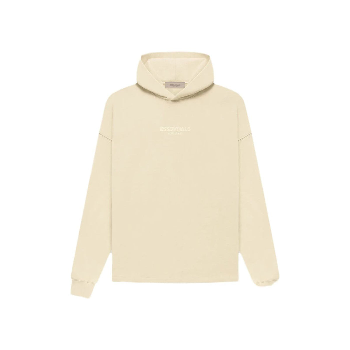 Fear of God Essentials Relaxed Hoodie Egg Shell – Motion.